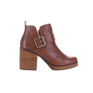 KORKS Womens Kari Tan Ankle Boots Size 7 Medium (B, M)